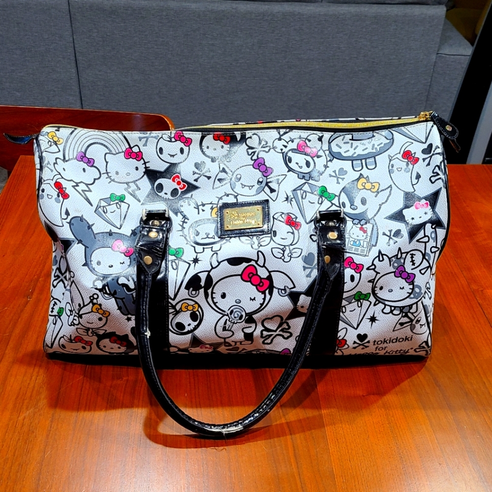 Tokidoki Hello Kitty Duffel Bag